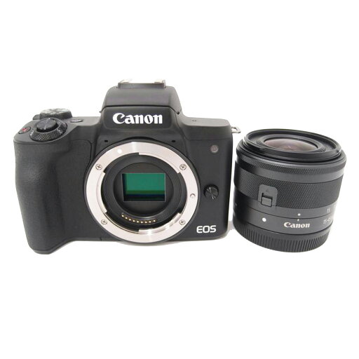 Canon キャノン/ミラーレス一眼レフカメラ レンズキット/EOS Kiss M2 EF-M15-45 IS STM/091051000165/Aランク/19【中古】 Canon キャノン/ミラーレス一眼レフカメラ レンズキット/EOS Kiss M2 EF-M15-45 IS STM/091051000165/Aランク/19【中古】