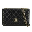 CHANEL シャネル/トレンディCC/マトラッセチェーンショルダーバッグ/ウォレット/NHU*****/SAランク/91【中古】