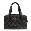 CHANEL シャネル/ワイルドステッチハンド/黒/969****/ABランク/82【中古】