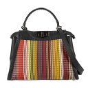 FENDI フェンディ/ピーカブーミディアムウーブンレザー2wayショルダー/8BN290/MTO*********/SAランク/67【中古】