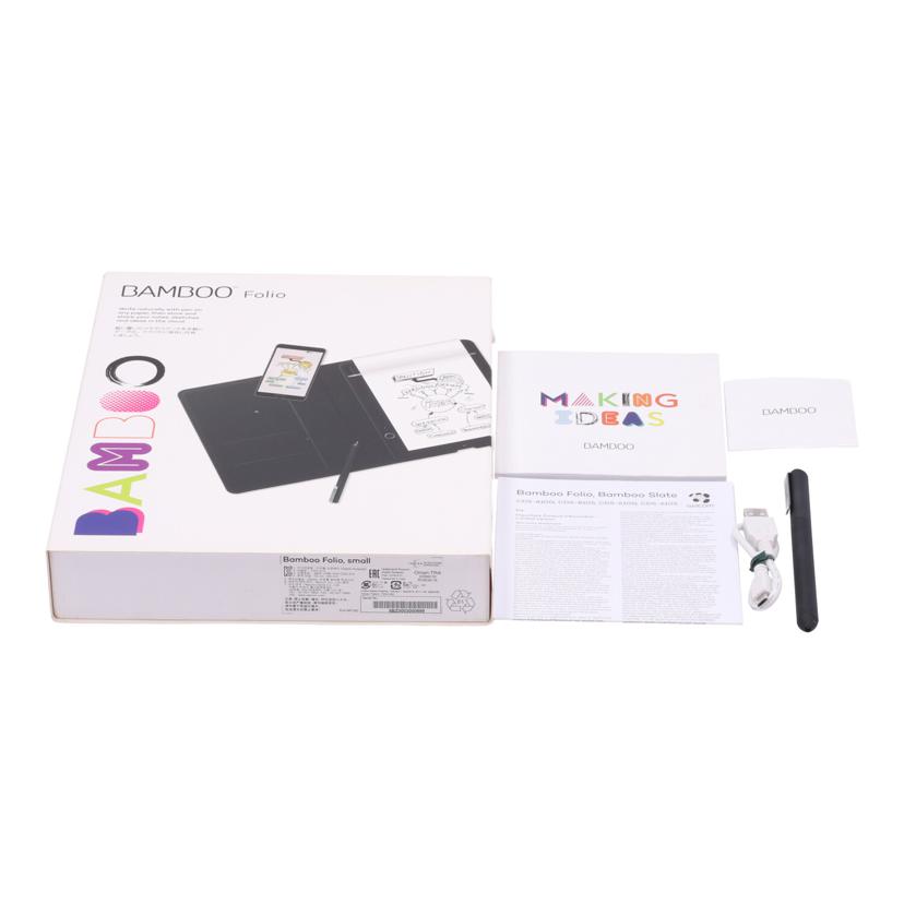 Wacom ワコム/電子ノート/Bamboo Folio S/CDS610G/8BZ0003000699/Bランク/84【中古】