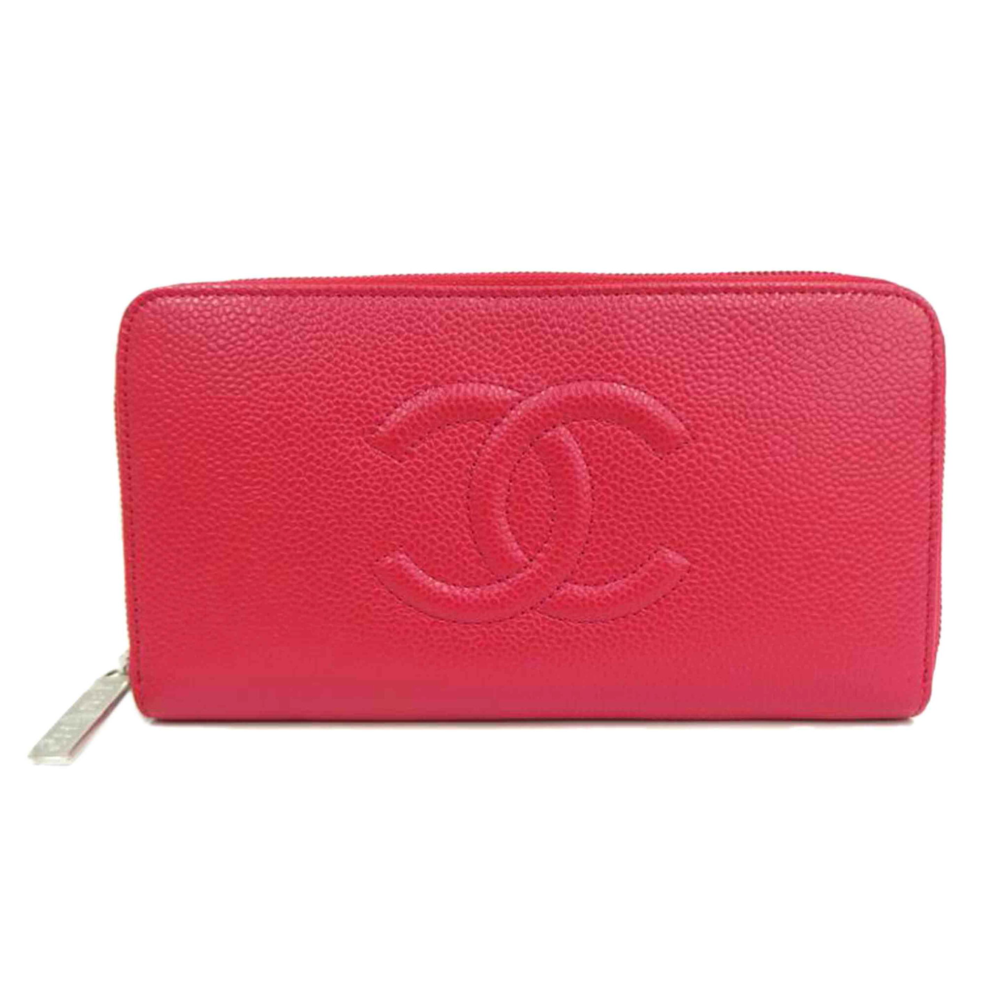 CHANEL シャネル/ラウンドZIP長財布/207*****/Aランク/82【中古】