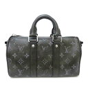 LOUIS VUITTON ルイ・ヴィトン/キーポル・バンドリエール25/ブラッシュド・モノグラム/M11595/RFI*/Aランク/88【中古】