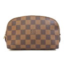 LOUIS VUITTON ルイ・ヴィトン/ポシェットコスメティックPM/ダミエ/エベヌ/N47516/CA4***/ABランク/71【中古】