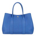 HERMES エルメス/ガーデンパーティPM/ブルー/C/SAランク/91【中古】(4)