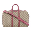GUCCI グッチ/GGスプリーム/2WAYボストンバッグ/216484/520***/Aランク/91【中古】