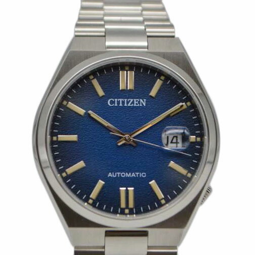 CITIZEN シチズン/ツヨサコレクション デイト 自動巻/ブルーグラデーション/8210-S126967/392******/Aランク/89【中古】 CITIZEN シチズン/ツヨサコレクション デイト 自動巻/ブルーグラデーション/8210-S126967/392******/Aランク/89【中古】