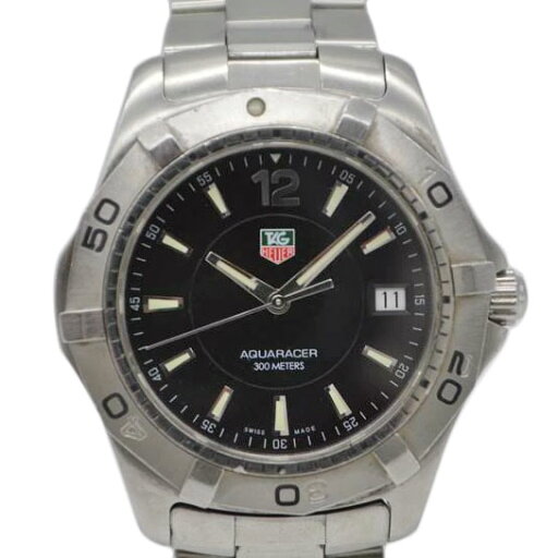 TAG HEUER タグホイヤー/アクアレーサー300Mクォーツデイト/WAF1110/RK0****/Bランク/89【中古】 TAG HEUER タグホイヤー/アクアレーサー300Mクォーツデイト/WAF1110/RK0****/Bランク/89【中古】