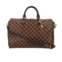 LOUIS VUITTON ルイ・ヴィトン/スピーディ・バンドリエール35/ダミエ/エベヌ/TR4***/Aランク/18【中古】