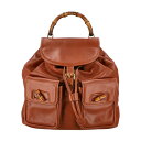 GUCCI グッチ/バンブーリュックサック/003.2058.0016/ABランク/09【中古】