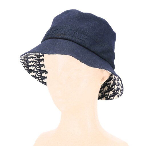 Dior ディオール/オブリーク/ボブハット/ネイビー/12DDN923A133/Aランク/18【中古】 Dior ディオール/オブリーク/ボブハット/ネイビー/12DDN923A133/Aランク/18【中古】
