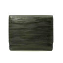 LOUIS VUITTON ルイ・ヴィトン/アンヴェロップ・カルトドゥヴィジット/エピ/ノワール/M56582/CA0***/Aランク/69【中古】