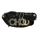 JIMMY CHOO ジミーチュウ/ロゴウエストポーチ/BX2***/Aランク/91【中古】