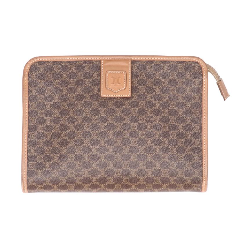 CELINE セリーヌ/マカダム柄クラッチバッグ/ABランク/09【中古】