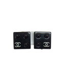 CHANEL シャネル/ココマーク/スクエアイヤリング/ブラック/03C/ABランク/18【中古】(4)