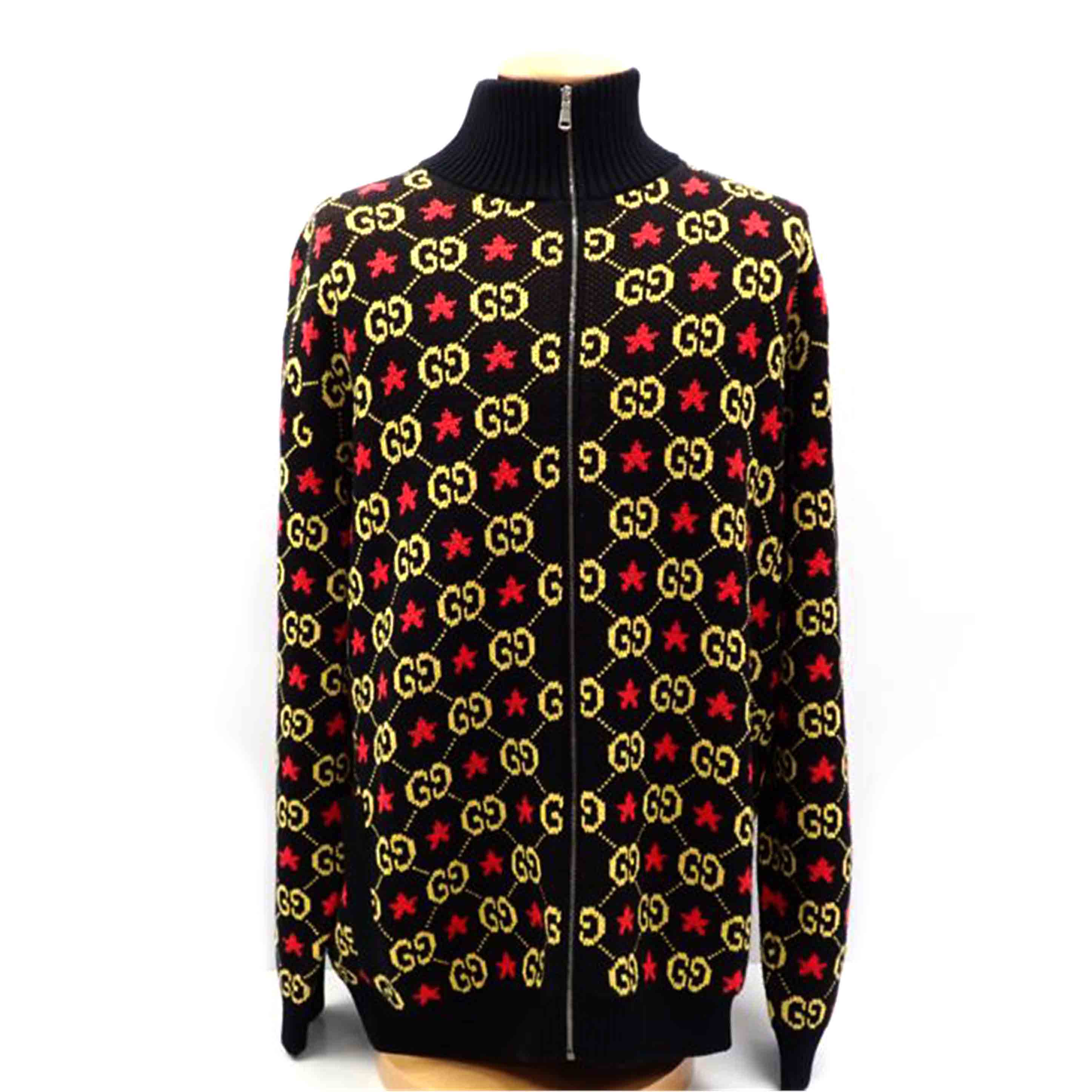 GUCCI/GGスタージップアップニット/576796/ABランク/62【中古】