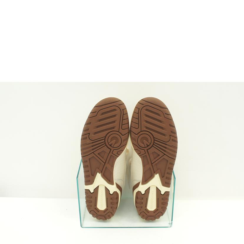 NB ニューバランス/エメレオンドレ×550ホワイト/ブラウン/BB550AB1/サイズ:27cm/Aランク/75【中古】