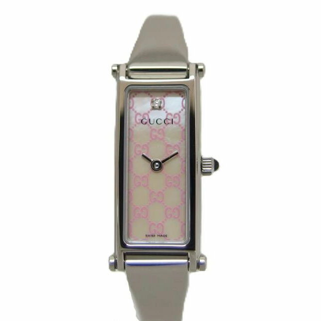 GUCCI グッチ/スクエアバングルウォッチ・GGシェル/クオーツ/1500L/141*****/Aランク/18【中古】