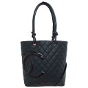 CHANEL シャネル/カンボンライントートバッグ/ブラック×ピンク/A25166/151*****/ABランク/04【中古】(4)