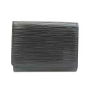 LOUIS VUITTON ルイ・ヴィトン/アンベロップカルトドゥヴィジット/エピ/ノワール/M60652/CA0***/Aランク/05【中古】