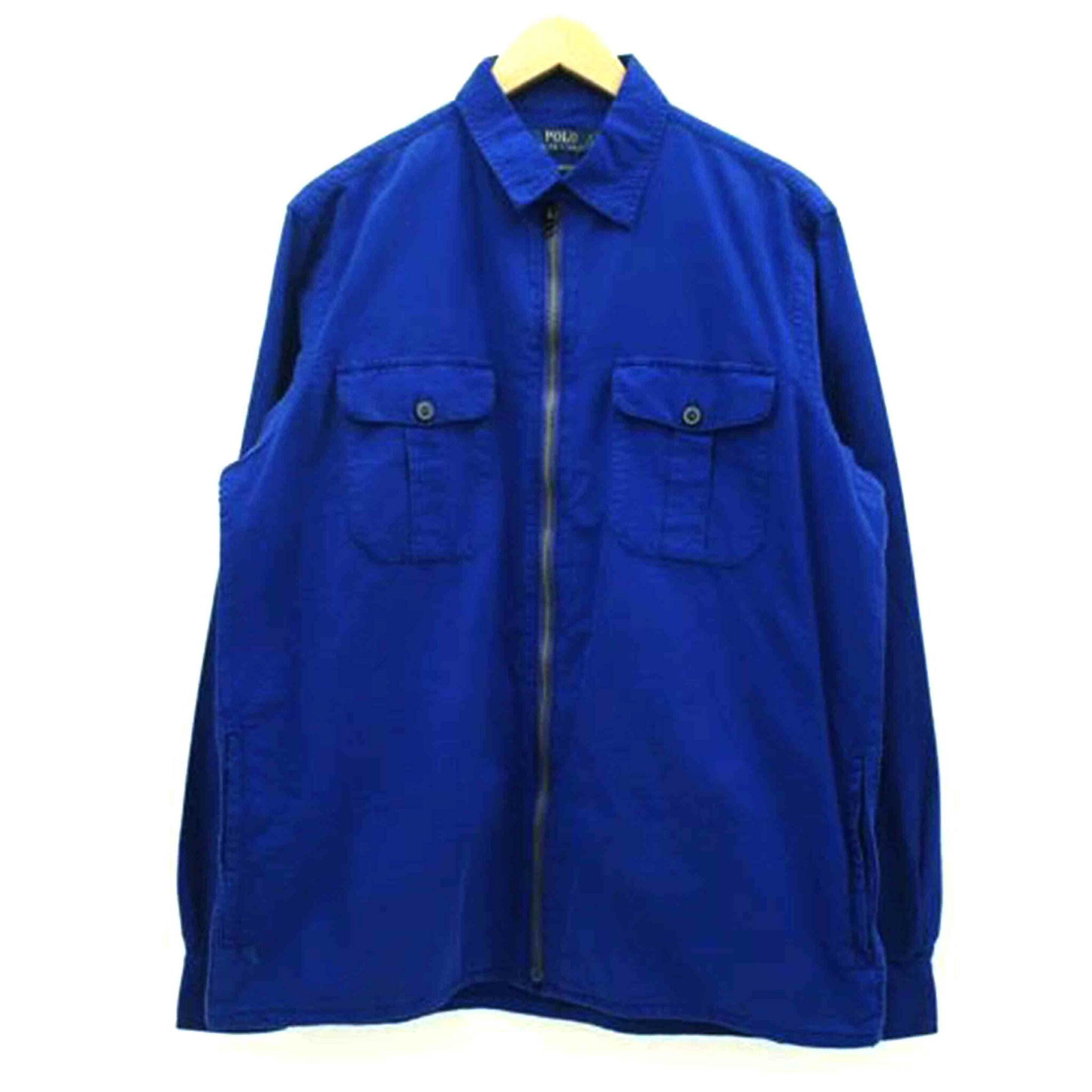 POLO RALPH LAUREN ポロ ラルフローレン/クラシックフィット 長袖フルジップシャツ/710890391005/サイズ M/Sランク/05【中古】