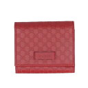 GUCCI グッチ/マイクログッチシマ三つ折り財布/510317/480***/Aランク/94【中古】