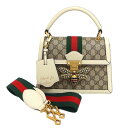 GUCCI グッチ/GGスプリーム クイーンマーガレット2Wayバッグ/476541/493***/ABランク/04【中古】(4)
