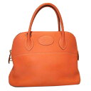 HERMES エルメス/ボリード31/トリヨンクレマンス/SV金具/クレヴェット/□Q刻*/Aランク/92【中古】