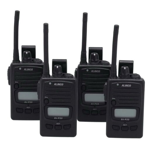 ALINCO アルインコ/特定小電力トランシーバー4台セット/DJ-P22/M214230/M214240/M214676/M214680/Bランク/75【中古】 ALINCO アルインコ/特定小電力トランシーバー4台セット/DJ-P22/M214230/M214240/M214676/M214680/Bランク/75【中古】