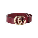 GUCCI グッチ/GGマーモント/レザーベルト/625839/サイズ:80/ABランク/91【中古】