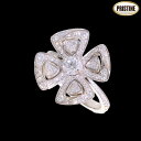【Pristine Condition】BVLGARI ブルガリ/AU750フィオレバーダイヤリング#11/354481AN858168/N9RY7E/Aランク...