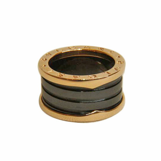 BVLGARI ブルガリ/750PG/セラミックB−zero1リング/K18PG/☆2735AL/Aランク/92【中古】