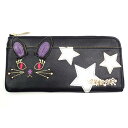 ANNA SUI アナスイ/マイミミL字ファスナー長財布/316640/ABランク/62【中古】(4)