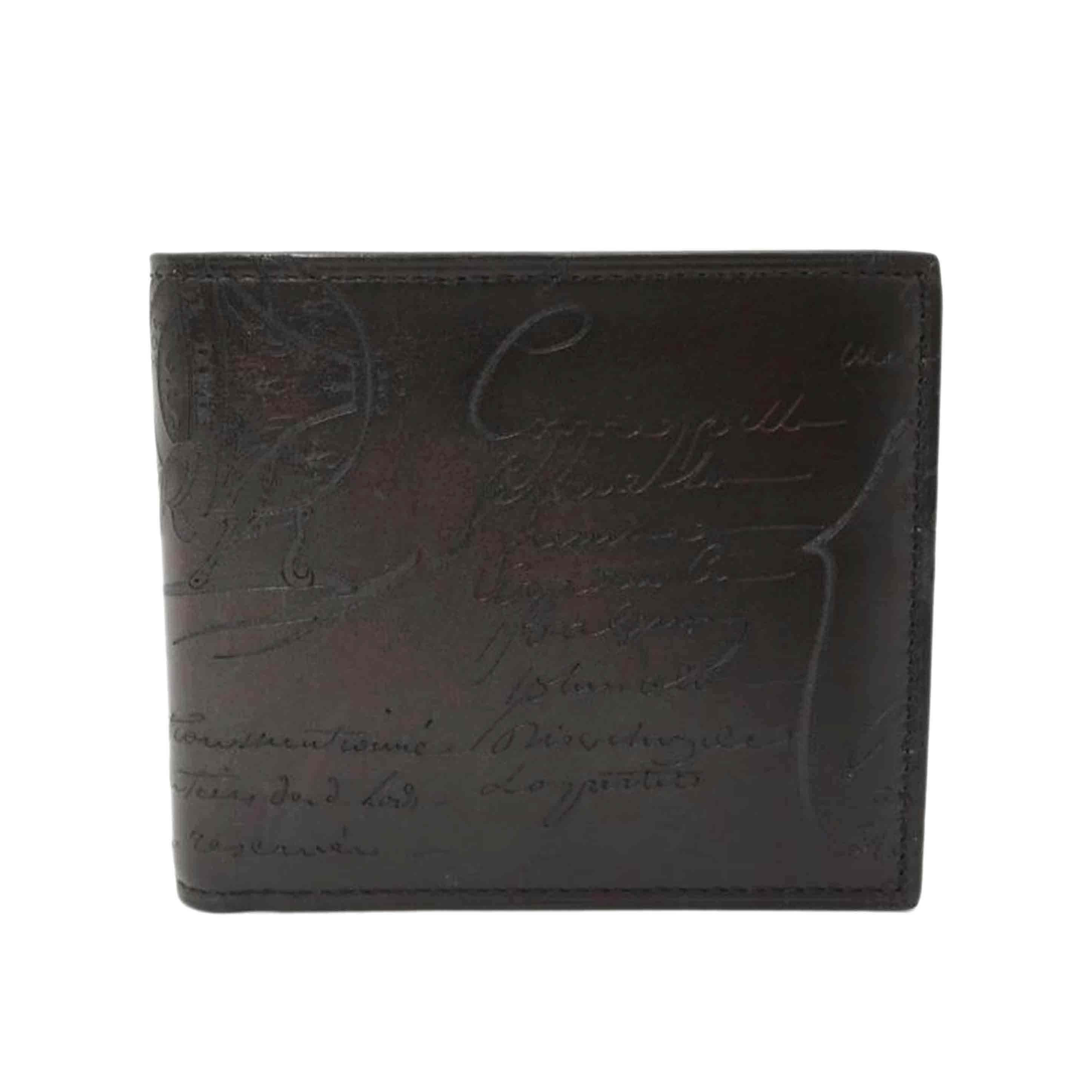 Berluti ベルルッティ/カリグラフィスクレットレザー札入れ/E02***/Aランク/69【中古】