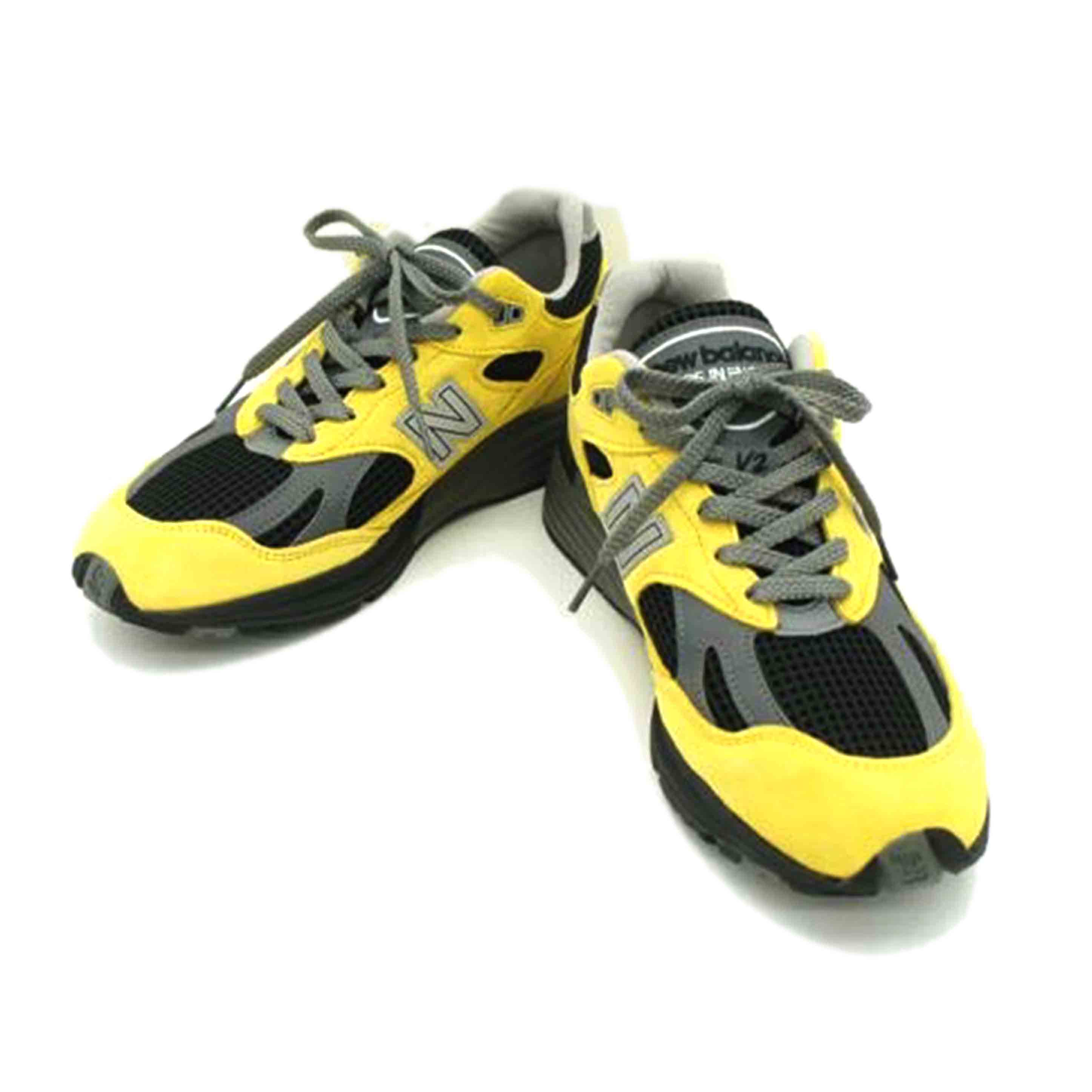 NB ニューバランス/991V2/イエロー/U991YK2/サイズ:UK表記8 1/2/ABランク/75【中古】
