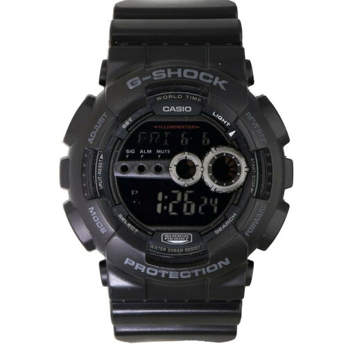 CASIO カシオ/G−SHOCK/GD−100−1B/GD-100-1B/刻印無*/Bランク/06【中古】 CASIO カシオ/G−SHOCK/GD−100−1B/GD-100-1B/刻印無*/Bランク/06【中古】