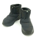 THE NORTH FACE ザ ノースフェイス/ヌプシブーティ ショート ブーツ/24.0cm/ブラック/NF51874/Bランク/01【中古】