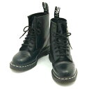 Dr.Martens ドクターマーチン/ホワイトステッチ 8ホール ブーツ/UK7/ブラック/1460/ABランク/01【中古】