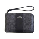 COACH コーチ/シグネチャーコーナージップリストレット/CW854/A25**/Aランク/71【中古】