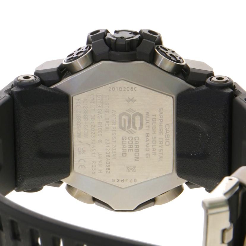 CASIO カシオ/G−SHOCK マッドマスター/ソーラー電波/GWG-B1000/ABランク/67【中古】