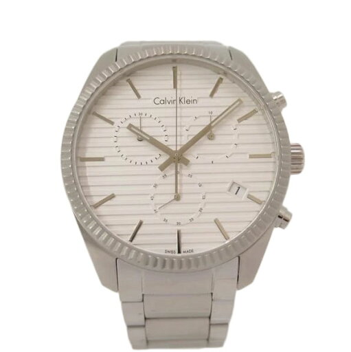 CalvinKlein カルバンクライン/アライアンス/クロノグラフ/クォーツ/K5R371/ABランク/69【中古】 CalvinKlein カルバンクライン/アライアンス/クロノグラフ/クォーツ/K5R371/ABランク/69【中古】