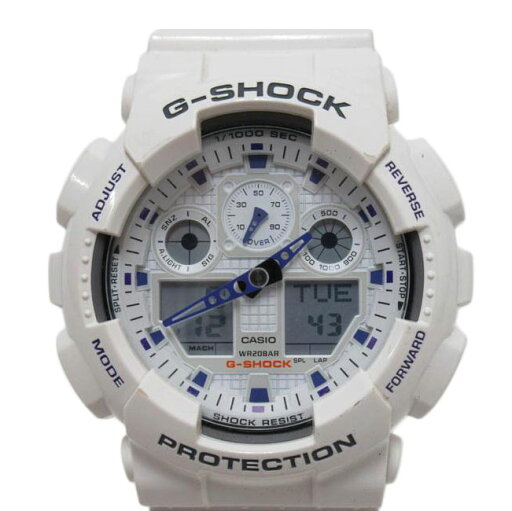 CASIO カシオ/G−SHOCK/アナデジ/クォーツ/GA-100A/Bランク/63【中古】 CASIO カシオ/G−SHOCK/アナデジ/クォーツ/GA-100A/Bランク/63【中古】