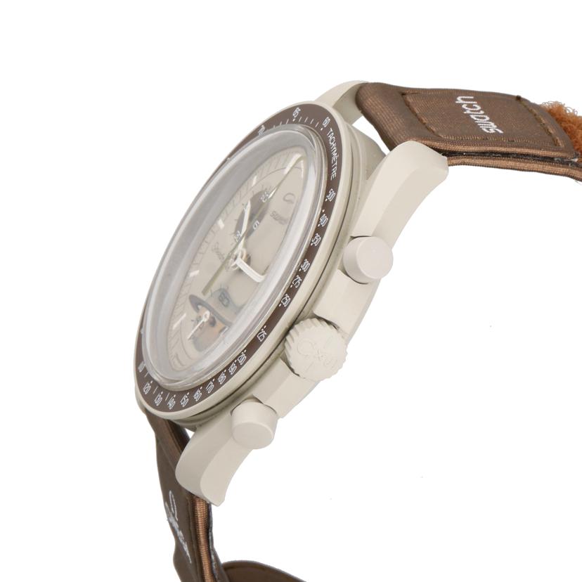 OMEGA×SWATCH オメガ×スウォッチ/ムーンスウォッチ/サターン/SO33T100/Aランク/62【中古】