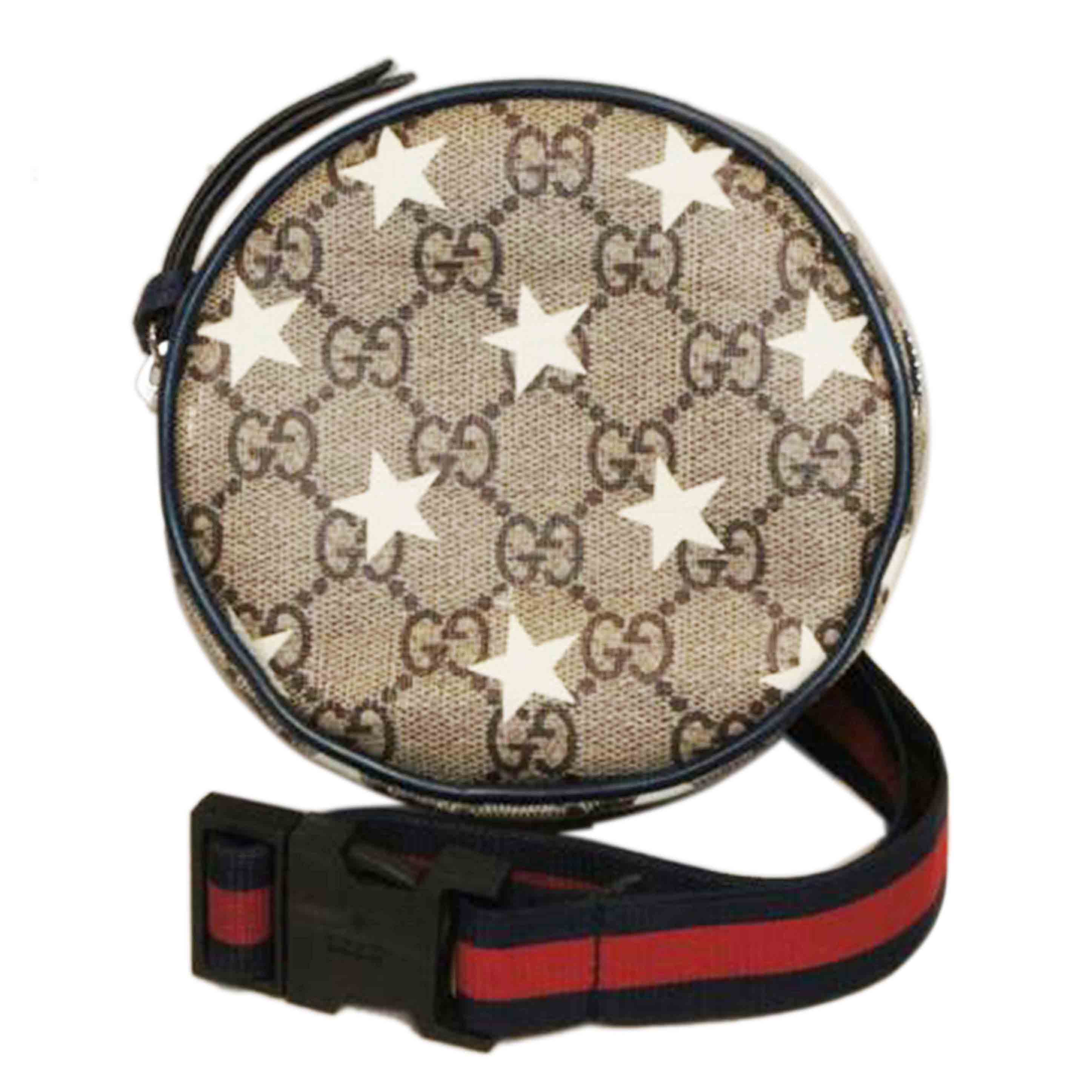 GUCCI グッチ/GGスプリームスターラウンドウエストポーチ/502330/526***/Aランク/92【中古】