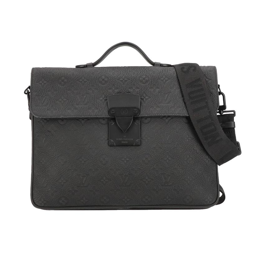LOUIS VUITTON ルイ・ヴィトン/Sロック・ブリーフケース /トリヨン/モノグラムレザ−/M20835/RFI****/A..