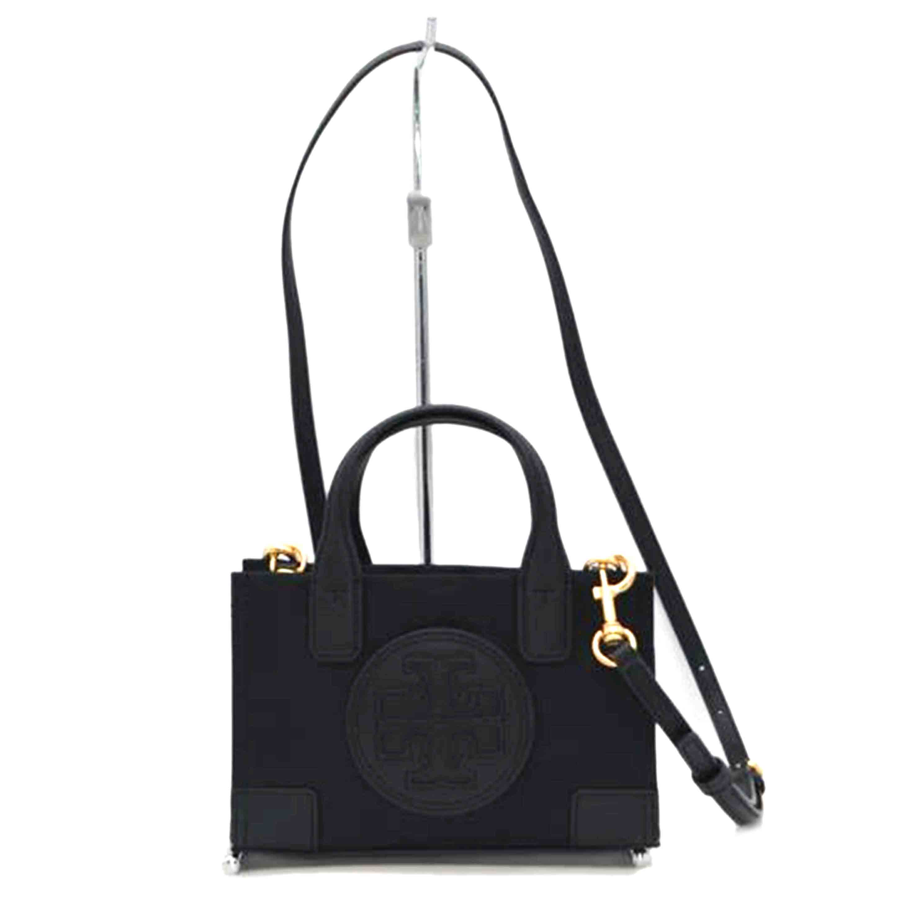TORY BURCH トリーバーチ/エラマイクロ2wayレザーハンド/ブラック/88589 001/SAランク/89【中古】