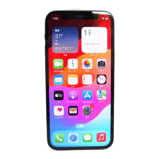 Apple アップル/iPhone12 mini/128GB/ブラック/MGDJ3J/A(A2398)/353011119208114/Bランク/04【中古】 Apple アップル/iPhone12 mini/128GB/ブラック/MGDJ3J/A(A2398)/353011119208114/Bランク/04【中古】