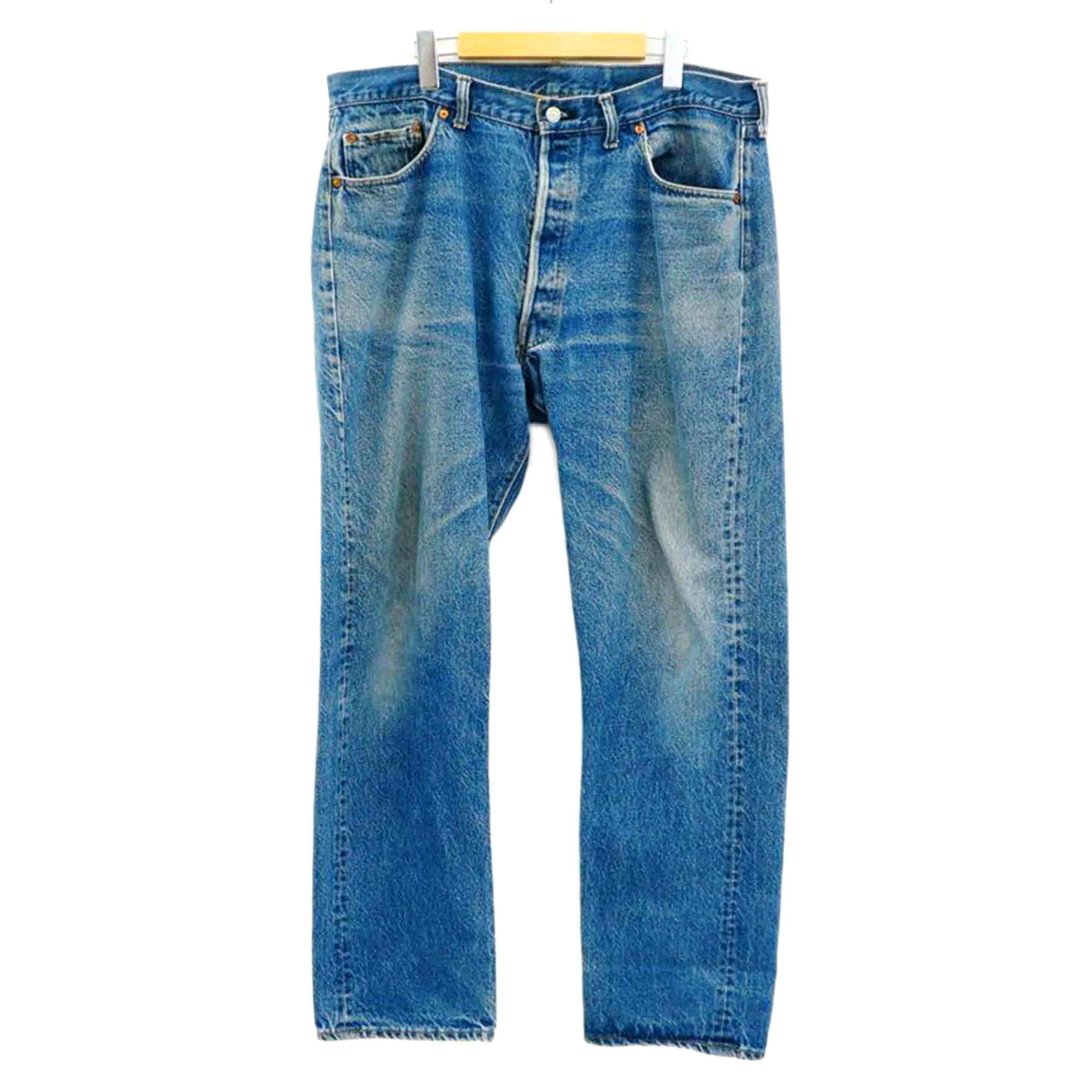 LEVIS リーバイス/501 ジーンズ/ボタン裏2/80年製/ハチマル/脇割り/サイズ W40 L34/BCランク/05【中古】