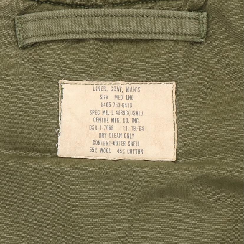 【Rare＆Vintage ARCHIVE】60's/USAF/カスタムライナーミリタリージャケット/BCランク/05【中古】