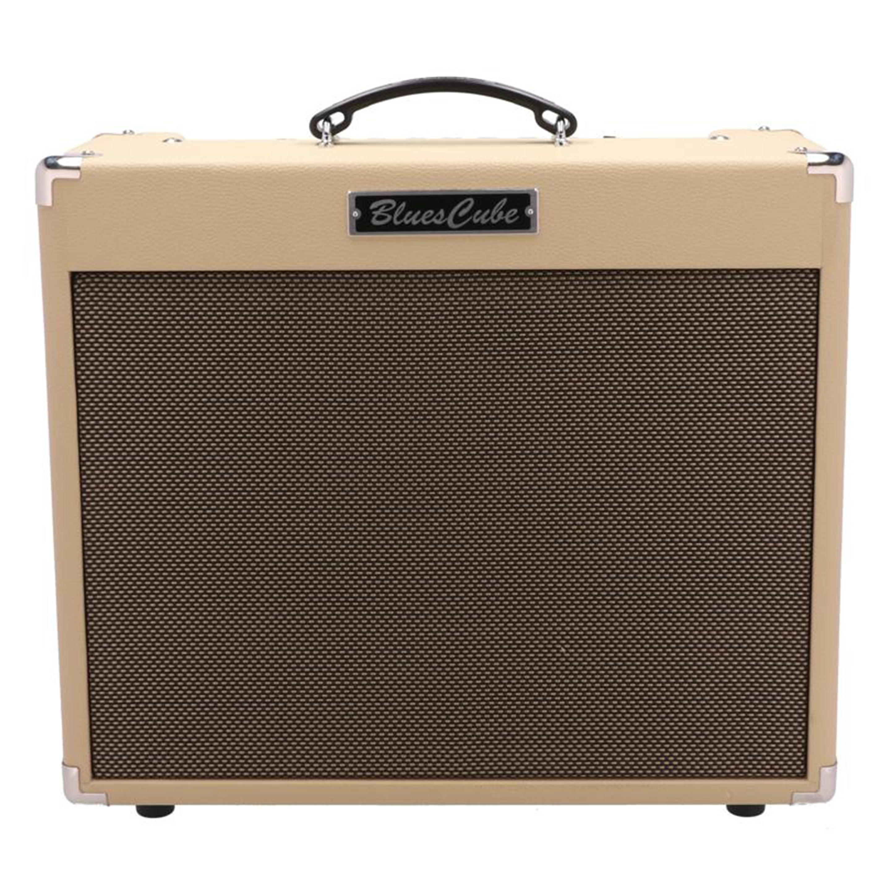 商品説明ブランドRoland商品名ギターアンプ／Blues　Cube　Stage型番BC-STAGEシリアル/製造NoZ6R6905状態ランクABランク/良品、多少の使用感ありますが、目立つ傷や汚れのない状態です。付属品付属品の有無/有　内容は画像で確認ください。状態詳細定格出力60W(0.5W/15W/45W/MAX4段階切り替え) ビンテージチューブアンプを研究し、ソリッドステートでありながら真空管のウォームトーンを実現したライブ用ギターアンプ USB出力を搭載しレコーディングにも対応 サイズ513x465x244mm 14kg商品についてこの商品は赤塚店で取り扱いをしております。商品の詳しい状態や情報については、店舗へお気軽にお問い合わせくださいませ。Roland ローランド/ギターアンプ/Blues Cube Stage/BC-STAGE/Z6R6905/ABランクこのカテゴリから探す「楽器」このアイテムから探す「アンプ」